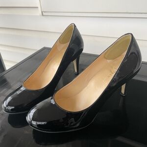 Black Patent Leather Pumps
